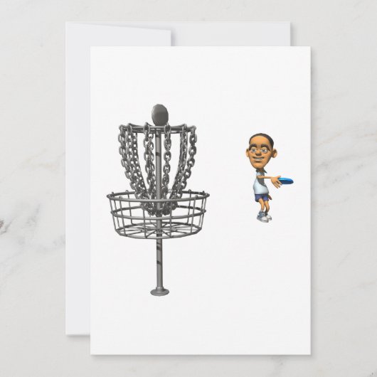 Schijf Golf Kaart (Voorkant)