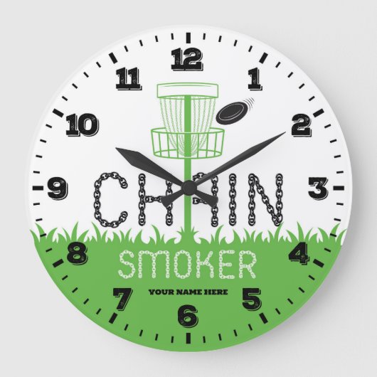 Schijf Golf  klok (Voorkant)