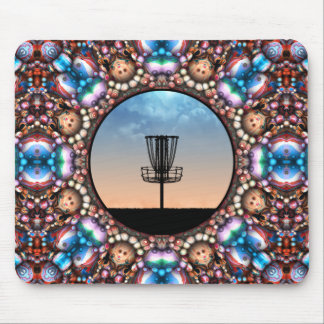 Schijf-Golf-mandje Muismat