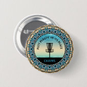 Schijf-Golf-mandje Ronde Button 5,7 Cm (Voorkant /achterkant)