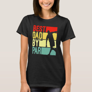 Schijf Golf Mannen Beste vader op Par Disk Golf  T-shirt
