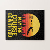 Schijf Golf met jou Legpuzzel (Horizontaal)