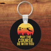 Schijf Golf met jou Sleutelhanger (Voorkant)