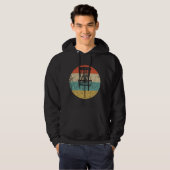Schijf Golf Retro Disf Golf Basket Hoodie (Voorkant volledig)