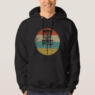 Schijf Golf Retro Disf Golf Basket Hoodie