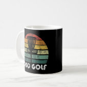 Schijf Golf Retro  Frisbee Golf Koffiemok (Voorkant links)