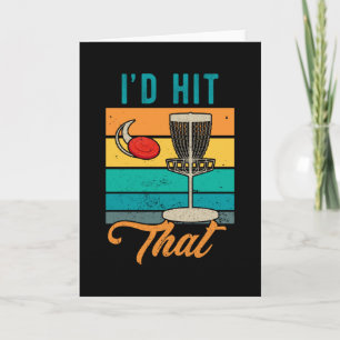 Schijf Golf Retro, ik zou dat zeggen Kaart