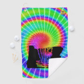 Schijf-golfhanddoek - Oregon-kabelkleurstof Golfhanddoek (Insitu)