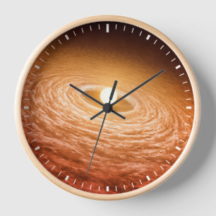 Schijf van materiaal rondom Star Fu Orionis.