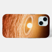 Schijf van materiaal rondom Star Fu Orionis. Case-Mate iPhone Case (Achterkant (horizontaal))
