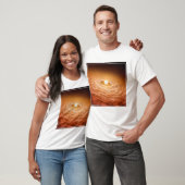 Schijf van materiaal rondom Star Fu Orionis. T-shirt (Unisex)