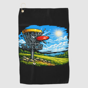 Schijfcrash Golfhanddoek