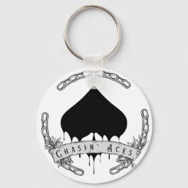 Schijfgaard aluminium sleutelhanger