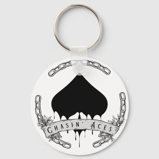 Schijfgaard aluminium sleutelhanger (Voorkant)