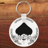 Schijfgaard aluminium sleutelhanger (Voorkant)