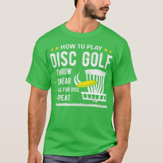 Schijfgolf afspelen t-shirt