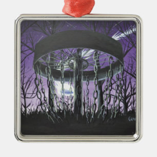 schijfgolf metalen ornament