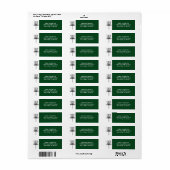 Schijfgolflabel Etiket (Full Sheet)