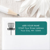 Schijfgolflabel Etiket (Insitu)