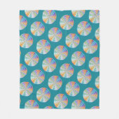 schijfpatroon fleece deken (Voorkant)