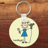 Schijkfiguur voor airdresser sleutelhanger (Voorkant)