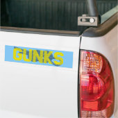 Schijkweerstand Bumpersticker (Op Truck)
