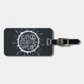 Schijn als de zon bagagelabel (Voorkant horizontaal)