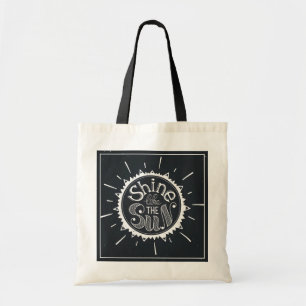 Schijn als de zon tote bag