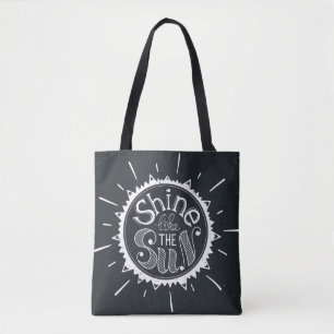 Schijn als de zon tote bag