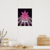 Schijn als een Star-Poster Poster (Keuken)