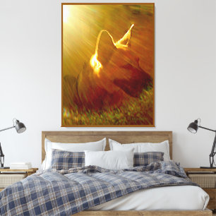 Schijn op mij Duitse Herdershond #1 Canvas Afdruk