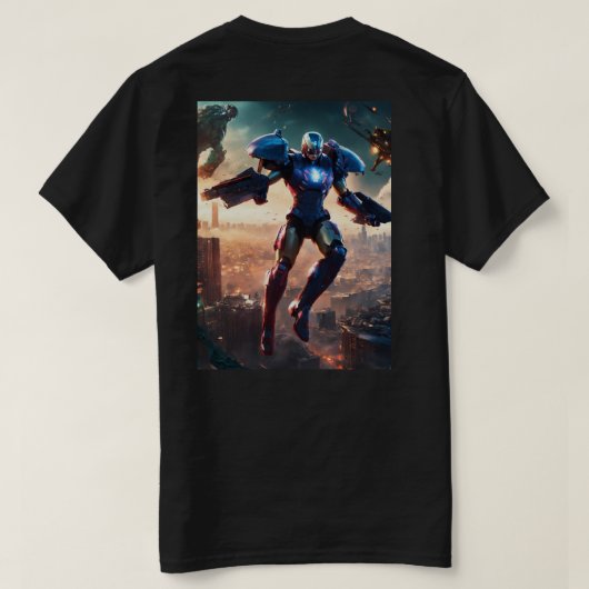 Schijn van binnenuit t-shirt (Design achterkant)