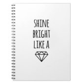 Schijnbaar als een diamant Notitieboek (Voorkant)