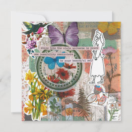 Schijnbaar flatWenskaart