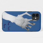 Schijnbaar gruwelijk monster met de hand Case-Mate iPhone case (Achterkant (horizontaal))