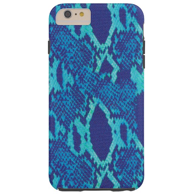 Schijnhuid in blauw Case-Mate iPhone case (Achterkant)