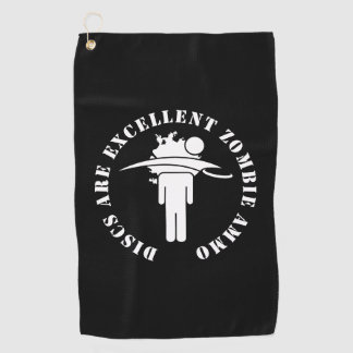 Schijven zijn uitstekende Zombie Ammo Disk Golf To Golfhanddoek