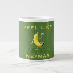 Schil als een Kampioen Grappige Banaan Voetbal Maa Extra Grote Beker
