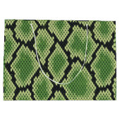 Schil, dierpatroon, woestijnpatroon groot cadeauzakje (Achterkant)