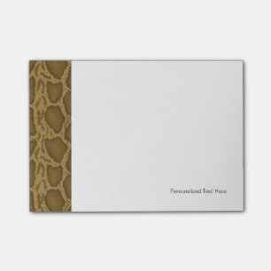 Schil, reptielpatroon post-it® notes