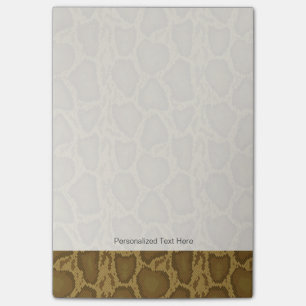 Schil, reptielpatroon post-it® notes