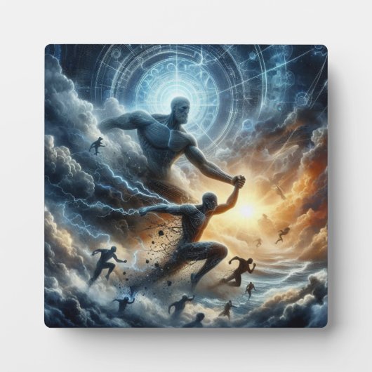 Schild der gelovigen fotoplaat (Voorkant)