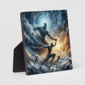 Schild der gelovigen fotoplaat (Voorkant)