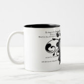 Schild van de Christelijke mok van het geloof (pan (Links)