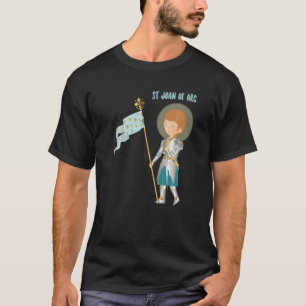 Schild van de Heilige Johanna Van Arcana H. Cathar T-shirt