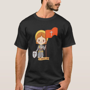 Schild van de Heilige Johanna van Arcana Vintage F T-shirt