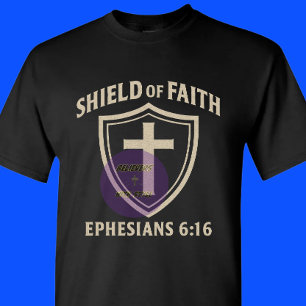 Schild van het Geloof - Christelijk T-shirt