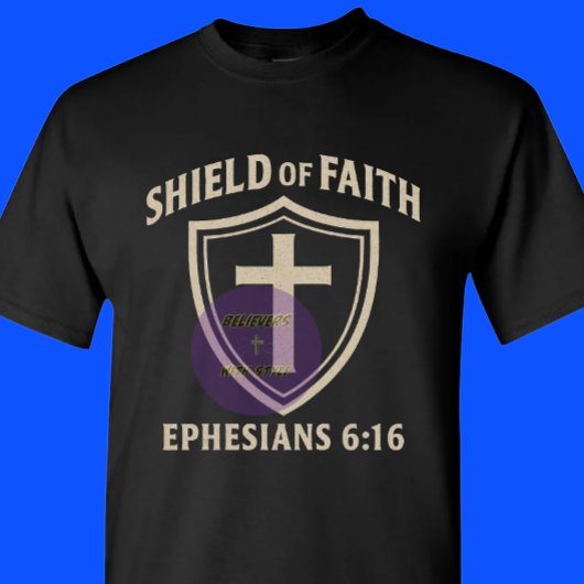 Schild van het Geloof - Christelijk T-shirt