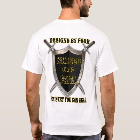 Schild van het Geloof T-shirt (Achterkant)