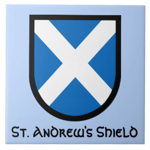 Schild van Sint-Andreas Tegeltje